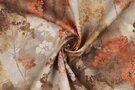 Decoratiestoffen - Canvas stof - digitaal natuur - bruin multi - 5514-005
