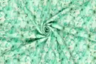 Nieuwe stoffen - Katoen stof - digitaal fantasie embroidery - groen - 20525-307