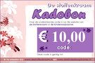 Overige producten - Kadobon 10 euro