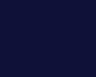 Deelbare ritsen (Bloktanding)* - Deelbare kunststof rits donkerblauw met bloktand 55 cm (570)*