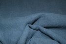 Blauwe stoffen - Linnen stof - Gewassen Ramie - oudblauw - 2155-006