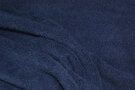 RS - Quality stoffen - Fleece stof - katoen - donkerblauw - 0233-008