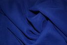 Kobalt blauwe stoffen - Voile stof - Chiffon uni - kobalt - 3969-005