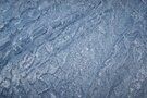 Lichtblauwe stoffen - Kant stof - gebloemd - lichtblauw - 3958-002