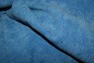 Fluweel stoffen - Ribcord stof - lichte stretch - turquoise - 1576-004