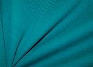 Katoen polyester lycra stoffen - Tricot stof - Punta di Roma - donker aqua - 9601-124