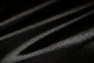 97% Polyester, 3% Elastan stoffen - Satijn stof - stretch - zwart - 4241-069
