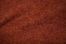 Bruine stoffen - Wollen stof - Gekookte wol - roest - 4578-156 