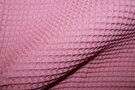 Roze Ledikantdeken stoffen - Wafelkatoen stof - Wafeldoek - blush - 0267-825