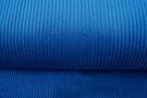 Meubelstoffen - Ribcord stof - grof - jeansblauw - 3044-006