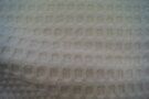 Gebroken witte stoffen - Wafelkatoen stof - grof - off-white - 0700-020