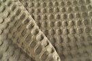 Stoffe - KN 0700-179 Waffelbaumwolle grob beige