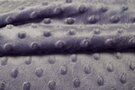 Poncho stoffen - Polyester stof - Fur Niply lila (minky - stof) - 0617-820
