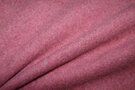 Fleece stoffen - Fleece stof - Organic cotton fleece bordeaux - melange - 8001-019