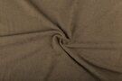 Bruine stoffen - Badstof - dubbel gelust - beige-taupe - 2900-053