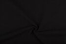 Aankleedkussen stoffen - Wafelkatoen stof - zwart - 2902-069
