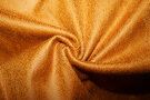 Okergele stoffen - Kunstleer stof - Unique leather - oker/caramel - 0541-571