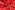 Texture stof - stippen - rood/wit - 20809-015