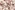 Viscose stof - lurex - jacquard - bloemen - bruin - 20916-100