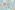Tricot stof - bloemen - mint blauw - 21810-021