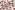 Tricot stof - bloemen - gebroken wit - 25673-051