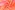 Mousseline stof - fantasie - oranje roze - 60440-008