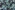 Viscose stof - mix - bladeren - blauw - 23039-635