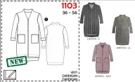 It's a Fits 1103. Patroon vest dames - It's a Fits 1103. Patroon vest dames 114318-its-a-fits-1103-patroon-vest-dames-its-a-fits-1103-patroon-vest-dames.jpg