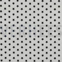 -Katoen stof - little stars - wit/zwart - 4955-101 - Katoen stof - little stars - wit/zwart - 4955-101