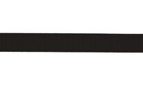 -XBT13-569 Elastisch biasband zwart 20mm - XBT13-569 Elastisch biasband zwart 20mm
