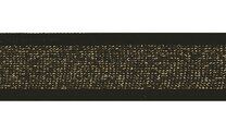 -Lurexband zwart/goud 30mm (XSS14-375) - Lurexband zwart/goud 30mm (XSS14-375)