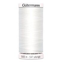 -Gütermann naaigaren 800 wit 500 meter - Gütermann naaigaren 800 wit 500 meter