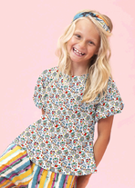 Tricot stof - bedrukt skulls - wit - 15809-050 - Tricot stof - bedrukt skulls - wit - 15809-050