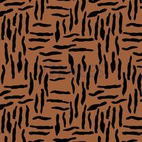 -Katoen stof - Oil skin zebra abstract - roest - 8437-011 (op rol) - Katoen stof - Oil skin zebra abstract - roest - 8437-011 (op rol)