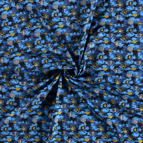 -Katoen stof - camouflage - blauw - 15797-008 - Katoen stof - camouflage - blauw - 15797-008