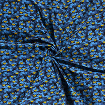 -Katoen stof - camouflage - blauw - 15801-008 - Katoen stof - camouflage - blauw - 15801-008