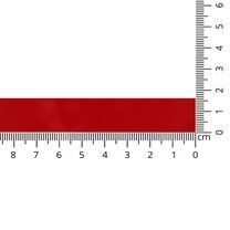 -Satijnlint Mat Rood 16 mm col 25 - Satijnlint Mat Rood 16 mm col 25