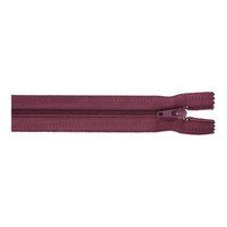 -Broek/rok rits 60 cm Donkerrood 863 - Broek/rok rits 60 cm Donkerrood 863