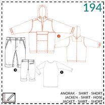 -Abacadabra patroon 194: jack, shirt, broek - Abacadabra patroon 194: jack, shirt, broek