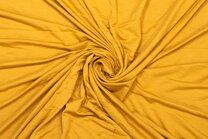 -Tricot stof - French Terry bamboo - okergeel - 779502-149 - Tricot stof - French Terry bamboo - okergeel - 779502-149