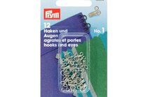 -Prym Haken en Ogen Zilver 263.844 - Prym Haken en Ogen Zilver 263.844