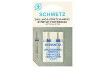 -Schmetz - 2 stuks tweelingnaalden stretch 2.5/75 - Schmetz - 2 stuks tweelingnaalden stretch 2.5/75