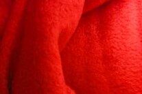 -Fleece stof - rood - 9111-015 - Fleece stof - rood - 9111-015
