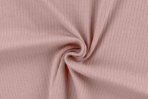 -Tricot stof - rib mandy - dusty pink - K47010-130 - Tricot stof - rib mandy - dusty pink - K47010-130