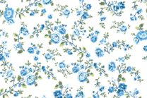 -Katoen stof - poplin bloemen - aqua - 19411-004 - Katoen stof - poplin bloemen - aqua - 19411-004
