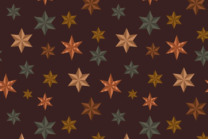 -Katoen stof - kerst katoen sterren bruin - 18702-055 - Katoen stof - kerst katoen sterren bruin - 18702-055