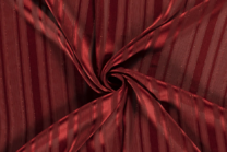 -Polyester stof - chiffon gestreept lurex - rood - 18052-014 - Polyester stof - chiffon gestreept lurex - rood - 18052-014