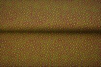 -Tricot stof - bloemen - groen - 20621-08 - Tricot stof - bloemen - groen - 20621-08