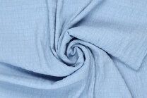 -Polyester stof - crincle tencel - lichtblauw - 19601-627 - Polyester stof - crincle tencel - lichtblauw - 19601-627