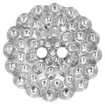 Knoop zilver margrietje 17.5mm 5567-28 - Knoop zilver margrietje 17.5mm 5567-28